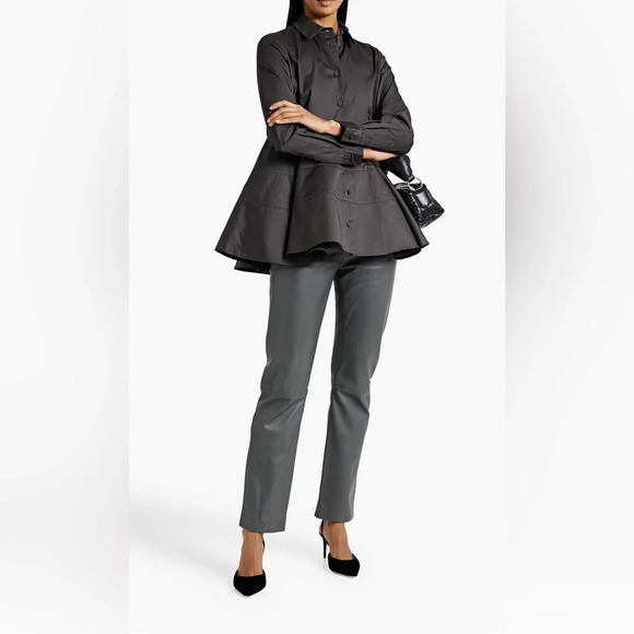 CO Tops - CO
Cotton-taffeta peplum shirt